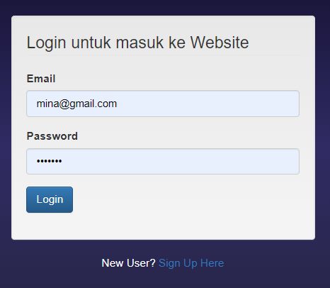 halaman login